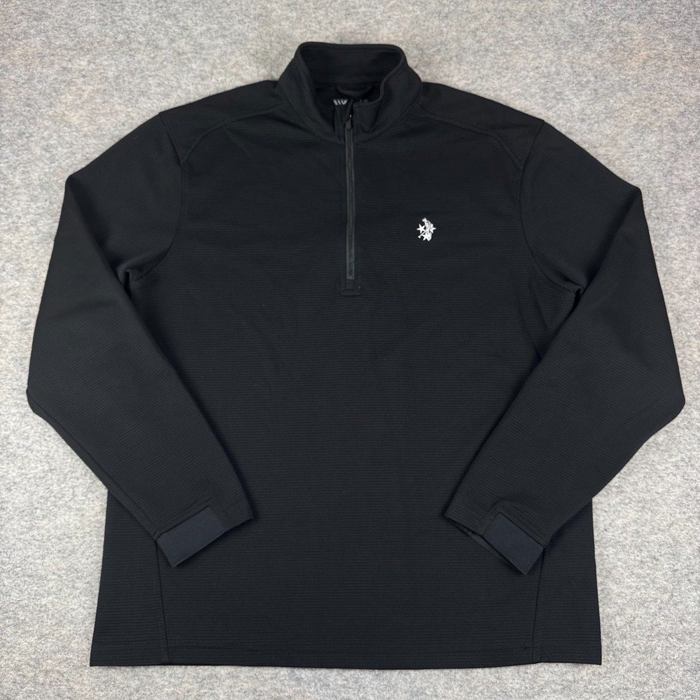 Levelwear 1/4 Zip Pullover Long Sleeve Vanderbilt Legends Golf Club Mens Large L